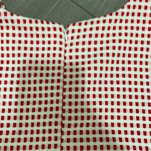 Beautiful vintage red and white top - Picture 4 of 4